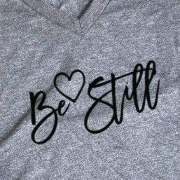 NWT  **BOUTIQUE**    BE STILL    Tee   PLUS  1X - Picture 3 of 3